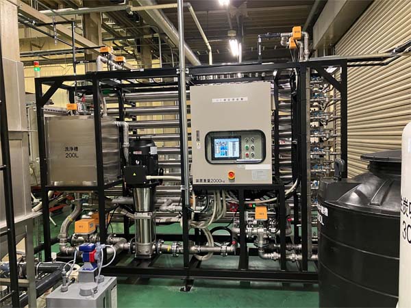 バレル研磨排水のコストを47%削減！UF膜導入でコスト削減と劇物廃止を実現